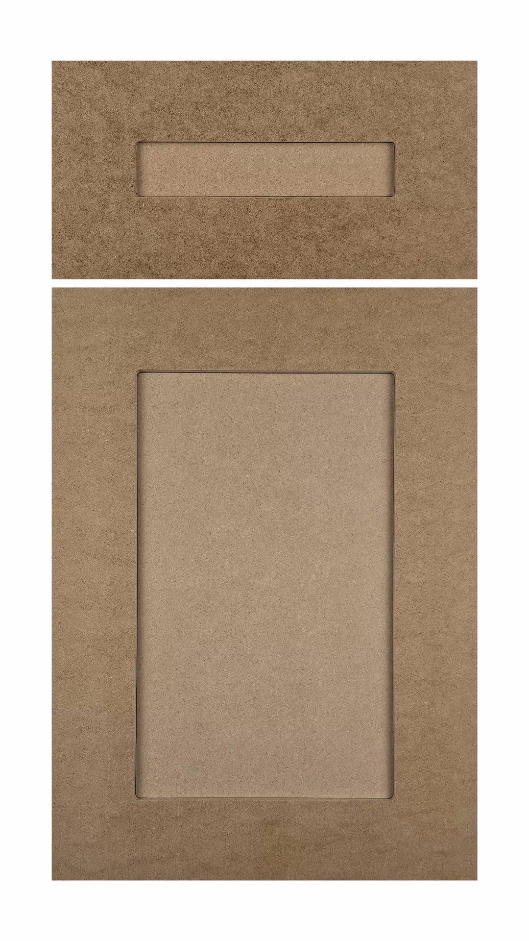 Inca is a shaker-style cabinet door that has a recessed panel with rounded corners. You have the option to insert panels with beadboard, v-groove, or keep it flat.